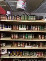 5 Shelves of Spices and Seasonings