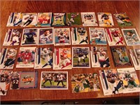 Lot of 30 football cards