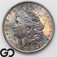 1883-O Morgan Silver Dollar, BU++ Bid: 72 ** COLOR