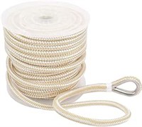 NovelBee Double Braid Nylon Anchor Line with Stain