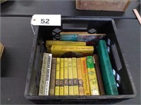 Crate of Books with Nancy Drew