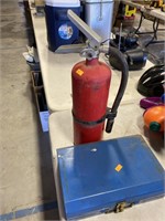 Torch set and fire extinguisher