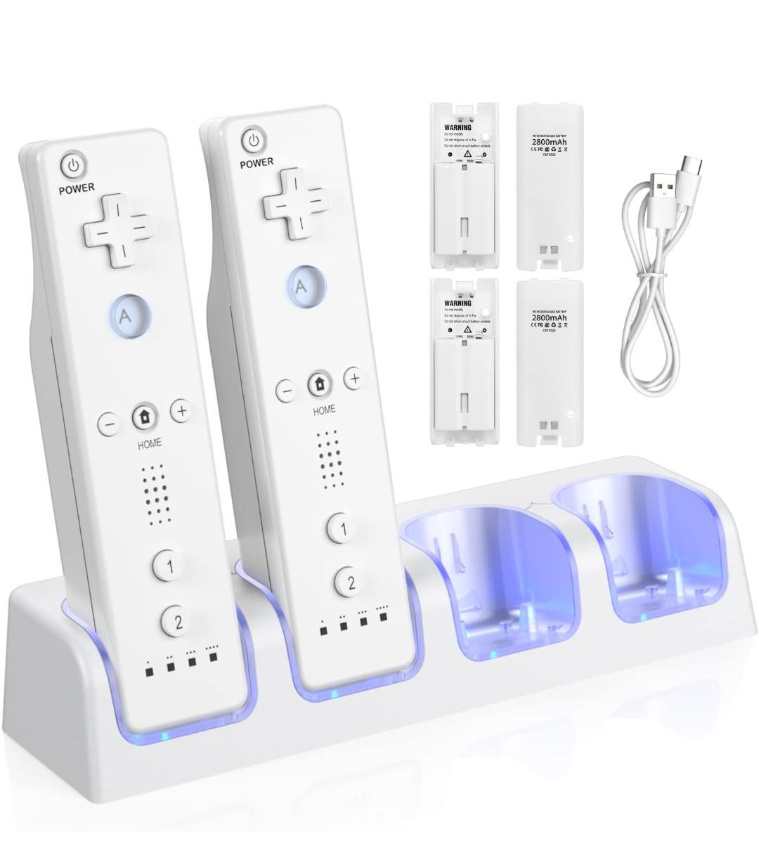 ($29) Powerextra Wii Controller Charger, 4-in-1