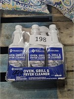3pc oven, grill & fryer cleaner