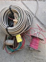 CORRUGATED CONDUIT WIRE, 14AWG WIRE, 12 AWG WIRE