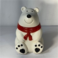 Polar Bear Cookie Jar