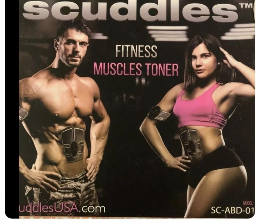New, Scuddles Fitness Muscle Toner SC-ABD-01,AD