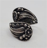 Elsie Yazzie, Navajo Sterling Silver Ring