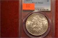 1884-O, PCGS MS-63.