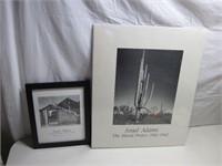 Pair of Ansel Adams Prints - One Framed