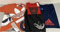 NWT Adidas 2 Shirts & Shorts- Medium