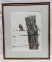 Nicely Framed and Matted Robert Bateman "House Spa