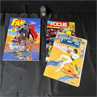 3 Fanzines w/Space Ghost Preview
