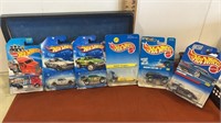 6 Hot wheels New on card