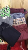 Vintage Wool Golf Pants and sweaters