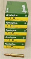 5 boxes Remington 7x64 175 gr SP,