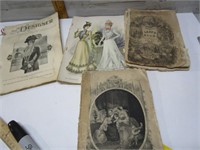 1857 GODEY'S LADY BOOKS