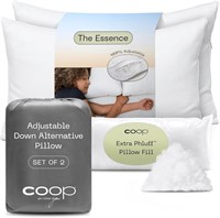 Coop, The Essence Down Alternative Pillow Qn 2PK