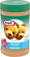 Kraft Smooth Light Peanut Butter, 1kg BB MR 2024