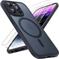 TOCOL 3 in 1 Magnetic for iPhone 14 Pro Case,