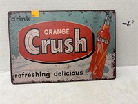 Crush  Metal Sign