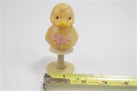 Chick Duck Hard Plastic Sprint Toy Easter