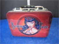 BETTY PAGE METAL LUNCH BOX