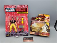 Mission Impossible/ Indiana Jones Figures