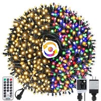 Tcamp Color Changing Christmas Lights 105FT 300 LE