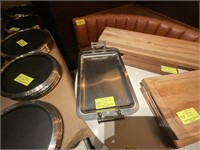 SS SERVING TRAYS
