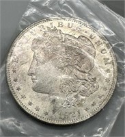 1921 Morgan Silver Dollar - 90% Silver