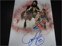 Mick Foley Signed 11x14 Photo JSA COA