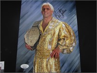 Ric Flair Signed 8x10 Photo JSA Witnessed