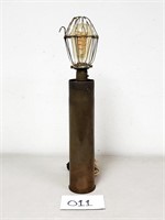 Vintage Trench Art Lamp - 75mm M18 Shell (No Ship)