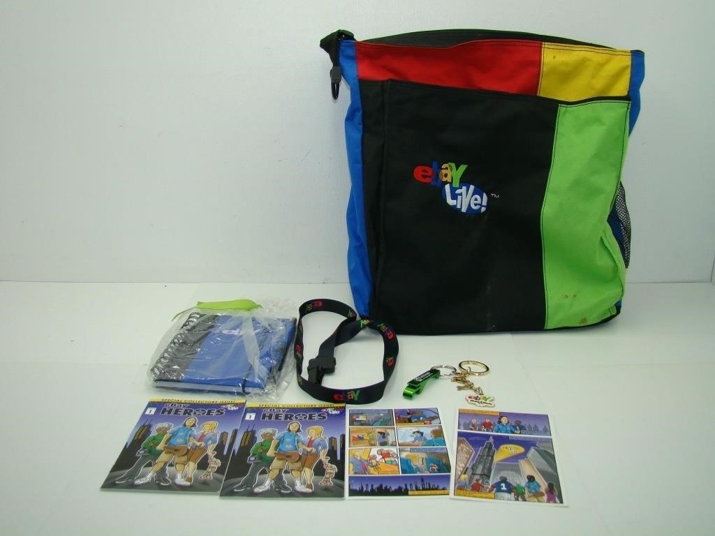 2008 eBay Live Swag Bag with Notebook and Pen
