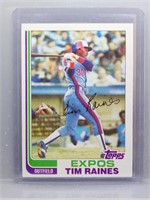 Tim Raines 1982 Topps