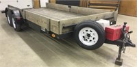 2013 US Cargo car trailer, steel slide out ramps,