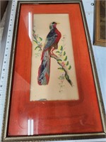Vintage Paint & Feathered Art