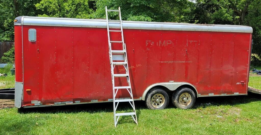 20' Cargo Pro Trailer Dually/ Needs Work/ Rolls