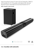 Saiyin Sound Bar for Smart TV