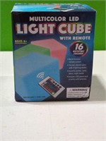 New Multicolor Light Cube with Remote