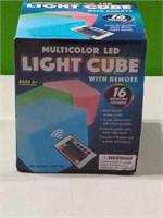 New Multicolor Light Cube with Remote