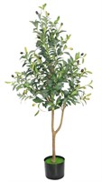 Potted 4.1ft Artificial Olive Tree - NEW
