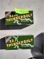 2 BRICKS 22 CAL  LONG RIFLE THUNDEREBOLT