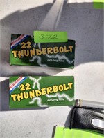 2 BRICKS 22 CAL  LONG RIFLE THUNDEREBOLT