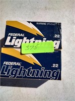 2 BRICK FEDERAL 22 LONG RIFLE  AMMO.