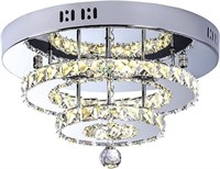 LED Crystal Ceiling Light - Modern Design