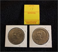 1972 1976 Ike dollars