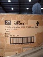 ECS BR30 Smart Bulb Replacements, 4 pks of 2