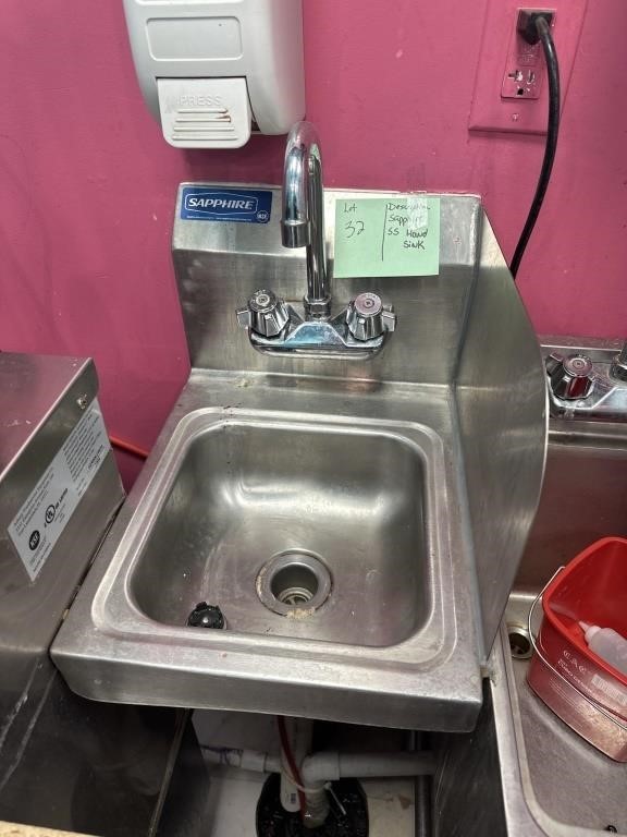 SAPPHIRE SS HAND SINK